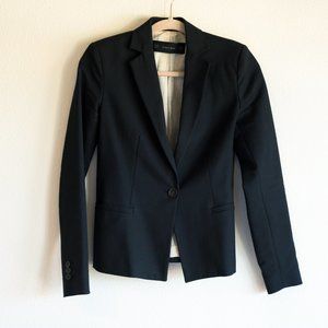 ZARA Basic Professional Black Blazer, XS